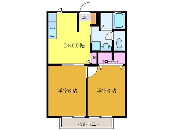 ディアス　明石の物件間取画像